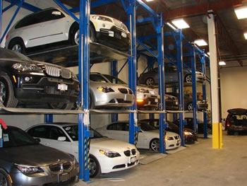 spce saving lifts for car dealers