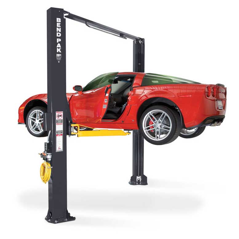 Two-post vehicle lifts from Babco